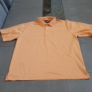 Greg Norman Collection Apricot Polo Shirt